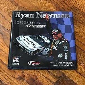 Ryan Newman Engineering Speed NASCAR Hardcover Book 
192 Pages
Smoke Free Home